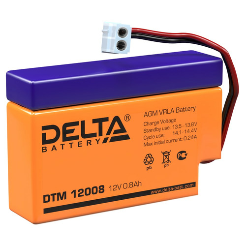 Аккумулятор Delta DTM 12008