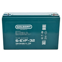 Аккумулятор Gelbert 6-EVF-32 (12V34.6A/H C5)