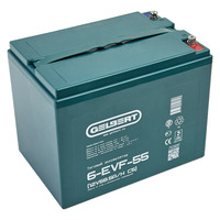 Аккумулятор Gelbert 6-EVF-55 (12V58.5A/H C5)