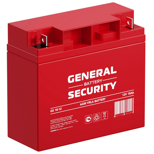 Аккумулятор General Security GS 18-12