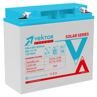 Аккумулятор Vektor Energy GEL 12-18