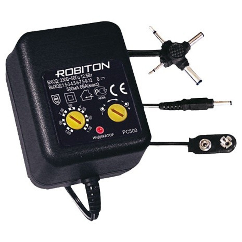 Блок питания ROBITON PC500 500 мА 04394