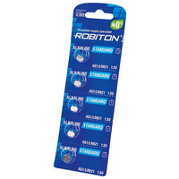 Элемент питания ROBITON STANDARD R-AG1-0-BL5 AG1 (0% Hg) BL5 16945