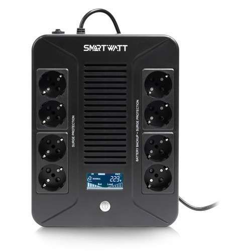 ИБП SmartWatt UPS SAFE PRO LCD 600