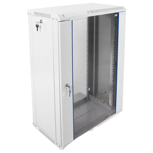 Шкаф телекоммуникационный настенный ЦМО разборный ЭКОНОМ 18U (600 × 350) дверь стекло ШРН-Э-18.350
