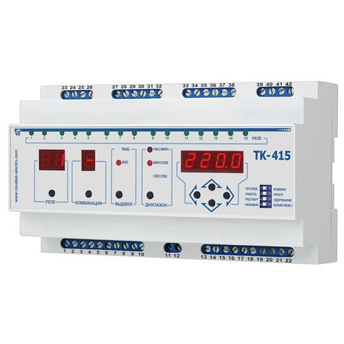 Последовательно-комбинационный таймер NOVATEK ТК-415