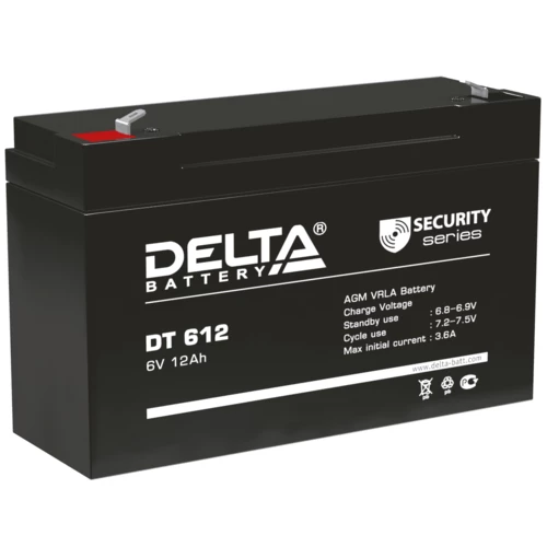 Аккумулятор Delta DT 612