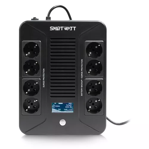 ИБП SmartWatt UPS SAFE PRO LCD 800